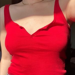 BRANDY MELVILLE Red tank